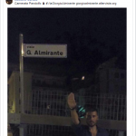 La psico-polizia attacca la pagina di Giorgio Almirante
